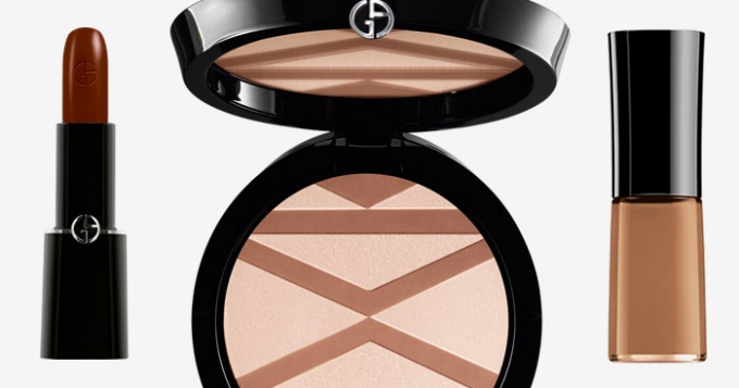 Оттенки сепии в лимитированной коллекции макияжа Giorgio Armani