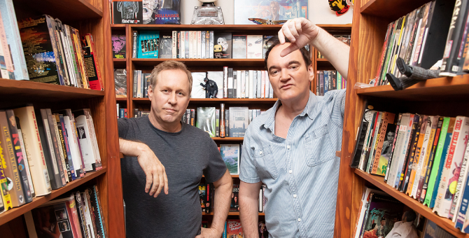 Квентин Тарантино и Роджер Эвeри запускают подкаст «Видеоархивы»