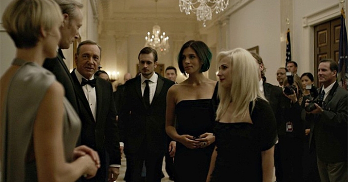 Pussy Riot в сериале \"Карточный домик\"