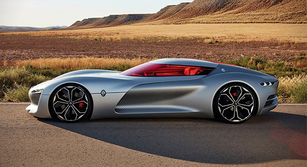 Renault представил инопланетный концепт-кар Trezor