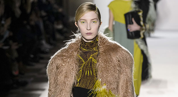 Dries Van Noten, коллекция осень-зима 2018