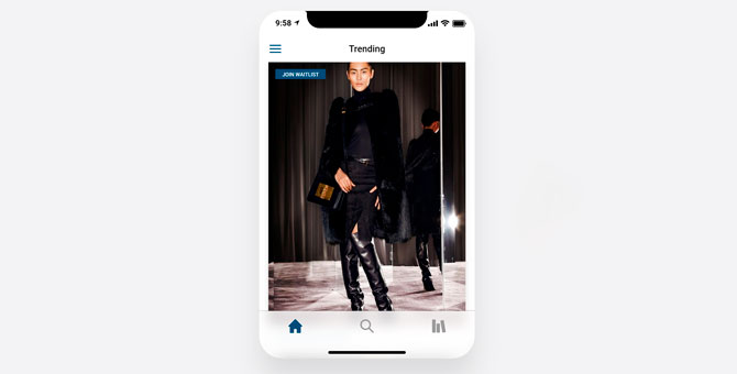 Появилось приложение, в котором можно заказать пошив архивных брендовых вещей
