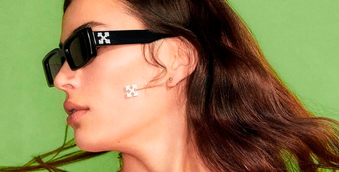 Off-White открыл поп-ап с оптикой и украшениями в Париже