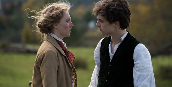 Тимоти Шаламе и Сирша Ронан рассказали о съемках в ремейке «Маленьких женщин»