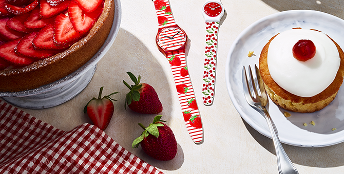 Swatch выпустил коллекцию часов, вдохновлённую фруктами и ягодами