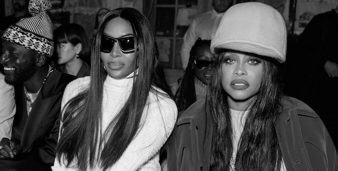 Наоми Кэмпбелл, Эрика Баду и другие гости показа Off-White в Париже