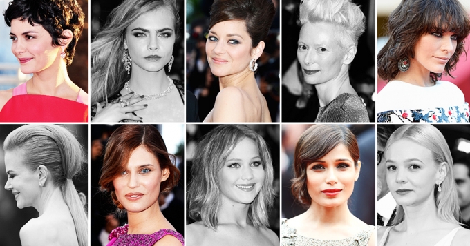 Каннский кинофестиваль: лучшие прически