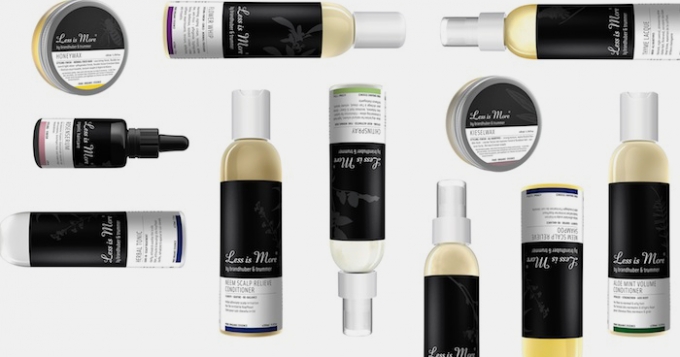 Обратите внимание: средства для волос Less is More