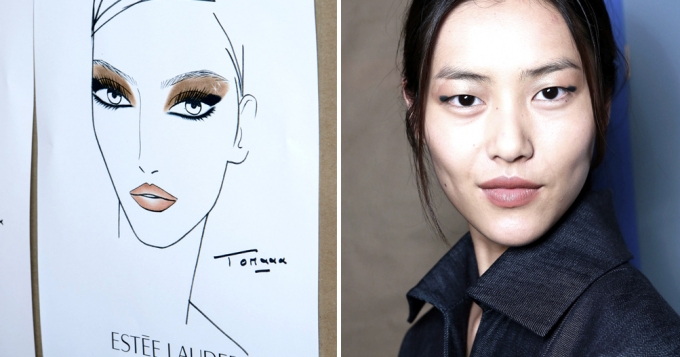 Мастер-класс: макияж с показа Derek Lam весна-лето 2014