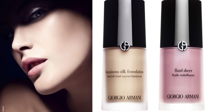 Новые оттенки тональных средств Giorgio Armani