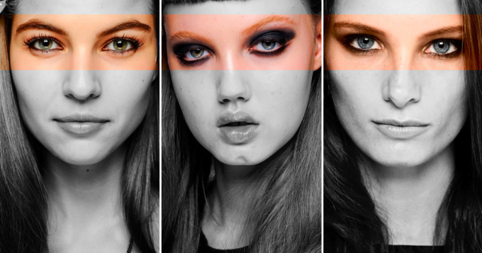 Голосуем: smokey eyes трех показов Versace