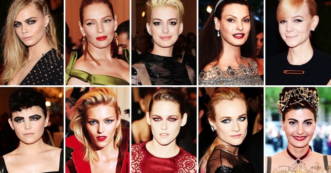 Бал Института Костюма 2013: бьюти-образы вечера