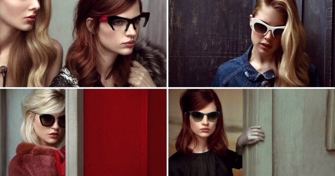 Весенняя кампания оптики Miu Miu