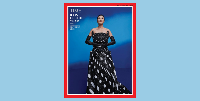 Журнал Time назвал иконой года Мишель Йео