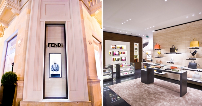 В Баку открылся бутик Fendi