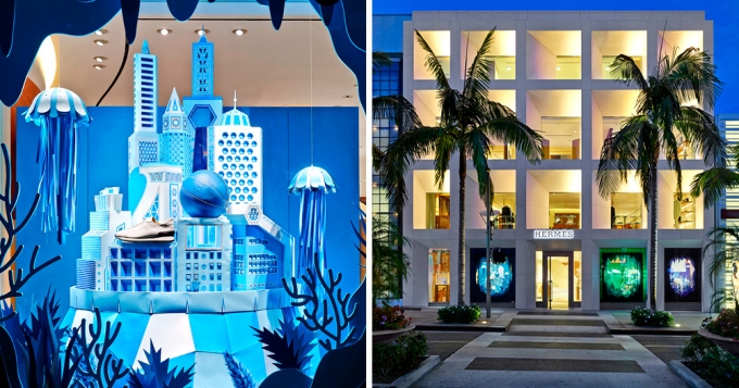 Обновленный бутик Hermes в Беверли-Хиллз