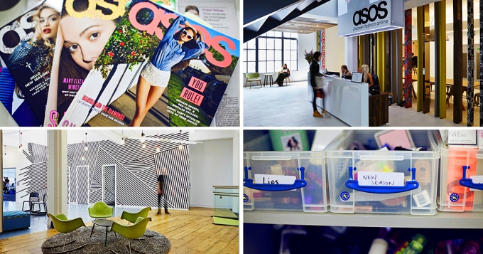 Лондонская штаб-квартира Asos