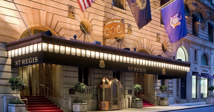 St. Regis – самый дорогой отель в Нью-Йорке