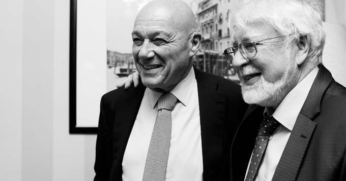 Ужин с Владимиром Познером и Владимиром Скулачевым