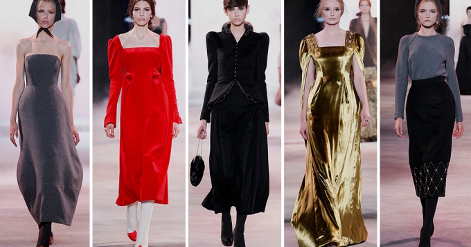 Обзор Buro 24/7: Ulyana Sergeenko Couture, осень-зима 2013/14