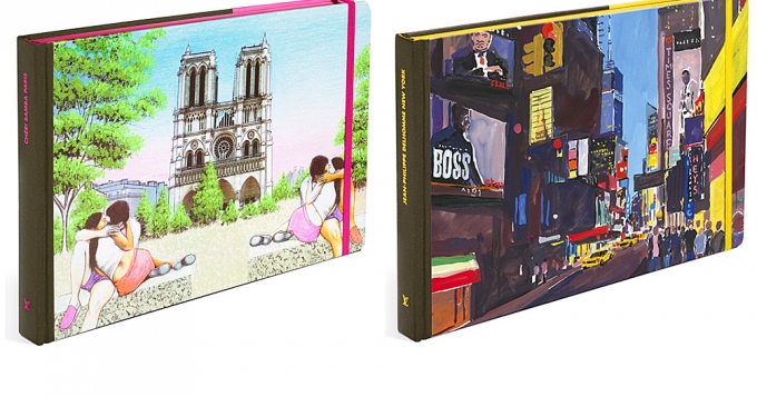 Путешествие с новыми книгами Louis Vuitton