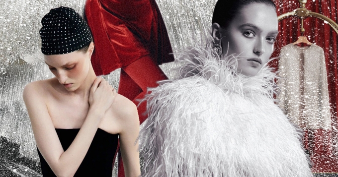 Кейпы, километры бархата, слитки золота и тонны пайеток: в чем встречать Новый год 2025