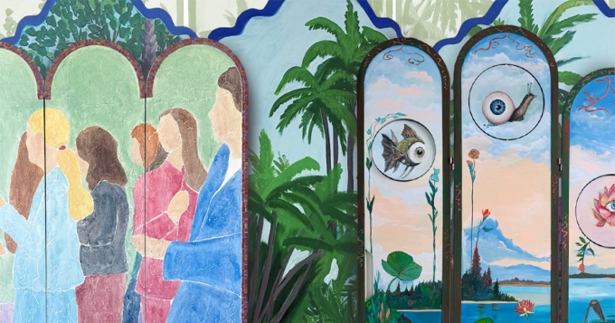 Право на приватность. У каких российских художников искать интерьерные ширмы