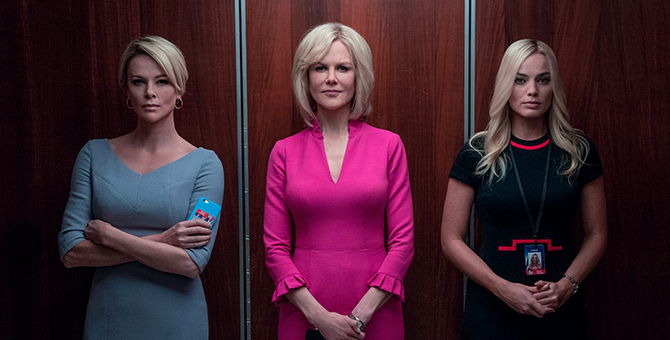 «Скандал»: Шарлиз Терон, Николь Кидман и Марго Робби изгоняют секс с американского ТВ