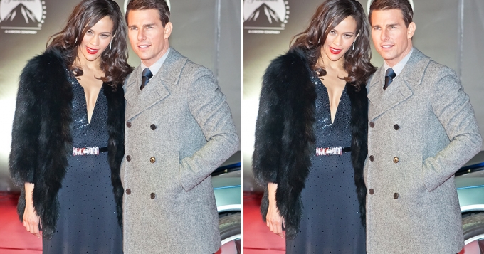 Том Круз и Пола Пэттон в Москве