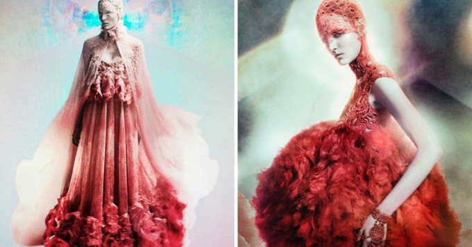 Рекламная кампания Alexander McQueen