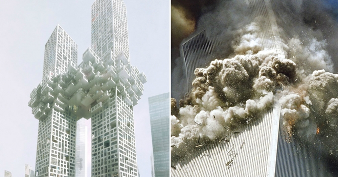 Трагедия 9/11 в архитектуре