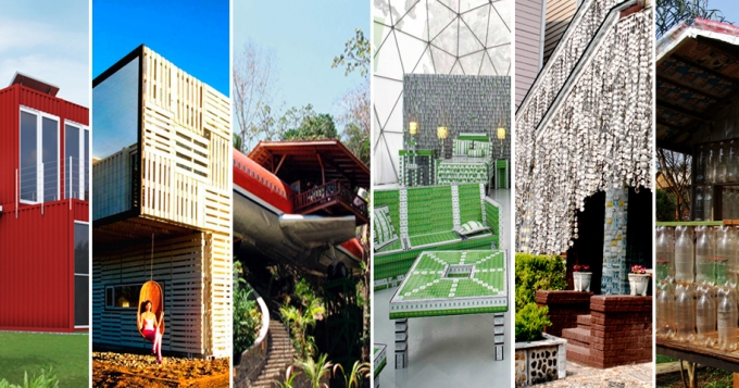 Дома из вторсырья