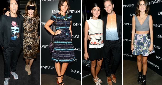 Открытие Emporio Armani в Нью-Йорке