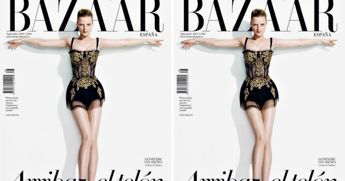 Женевье ван Синус для Harper's Bazaar España 
