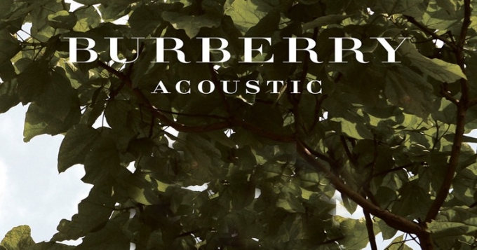 Новые треки Burberry Acoustic