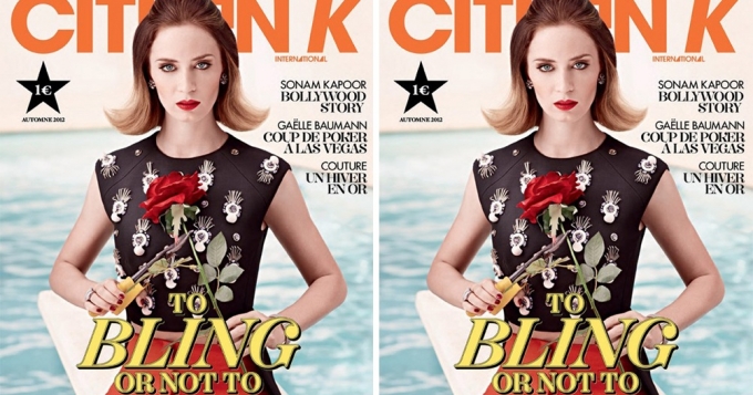 Эмили Блант на обложке Citizen K