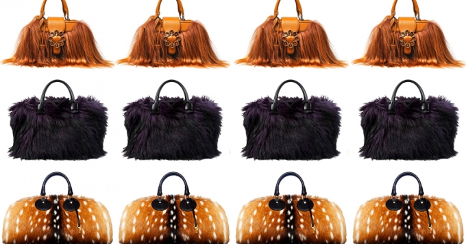 Сумки с мехом: выбираем лучшую