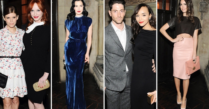 Ужин Dior Beauty в честь Золотого Глобуса