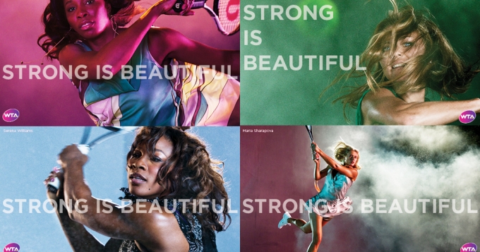 Реклама Женской Теннисной Ассоциации