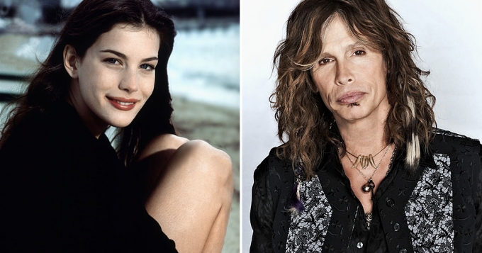 Папины дочки: Стивен и Лив Тайлер 