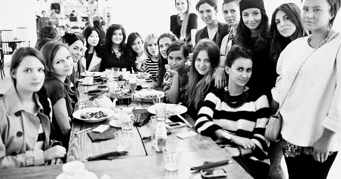 Редколлегия Buro 24/7 в Garage Cafe