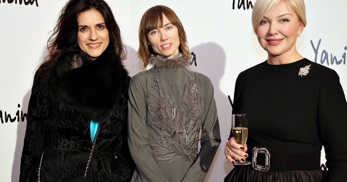 Гости показа Yanina Haute Couture SS'2012