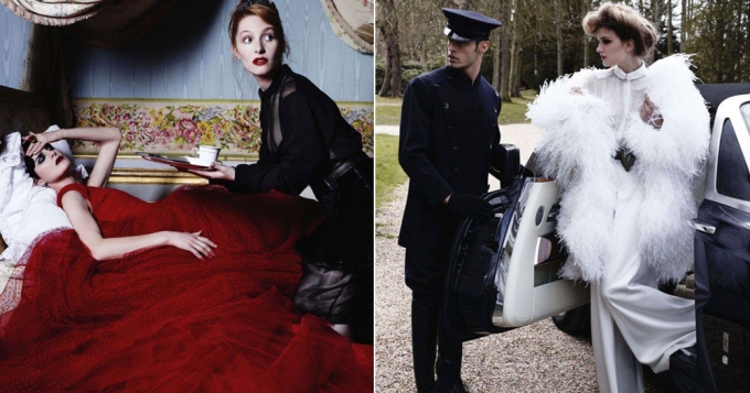 Upstairs Downstairs, Harper's Bazaar US