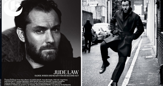 Джуд Лоу для The New York Times Style