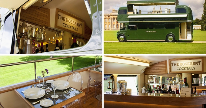 Старый автобус превратился в ресторан