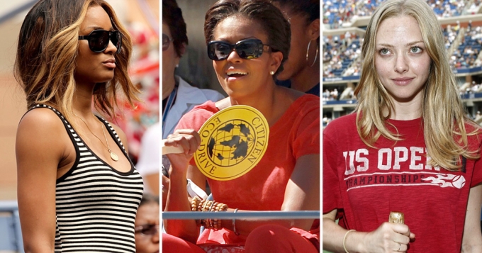 Гости теннисного турнира Us Open 2011 