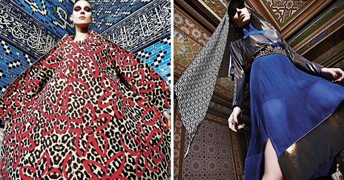 Кати Нешер в осеннем V Magazine