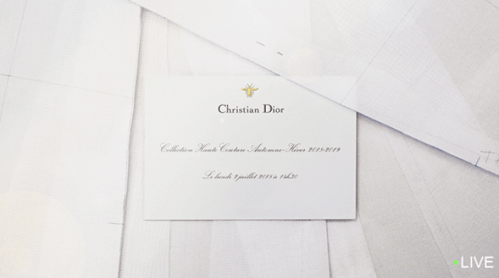 Прямая трансляция показа коллекции Christian Dior Haute Couture, осень-зима 2018