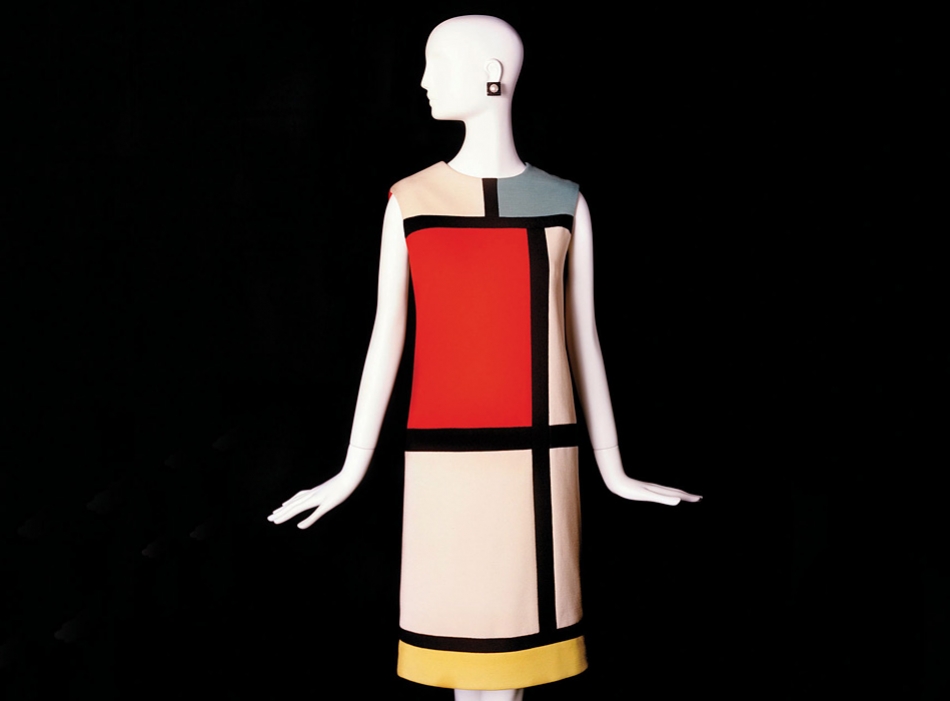 Коктейльное платье «Mondrian» осень-зима 1965